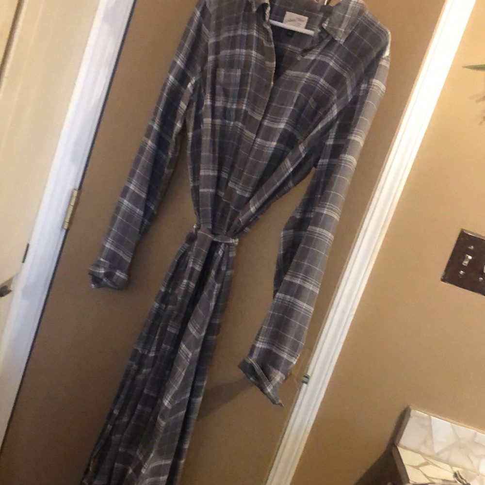 Soft shirt dress